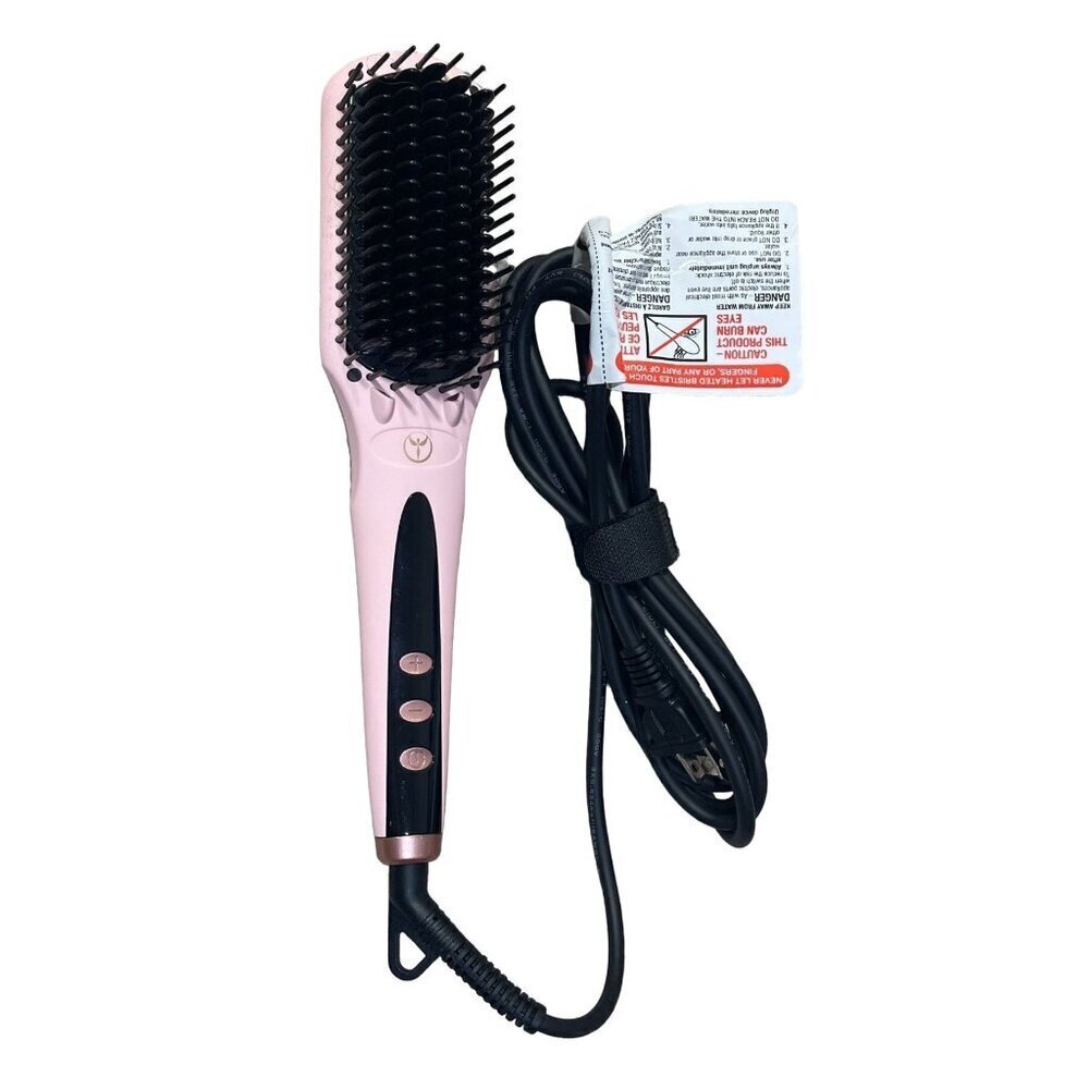 L'Ange Le Vite Hair Straightening Sleek / Hair Hot Comb  Barely Used Pink